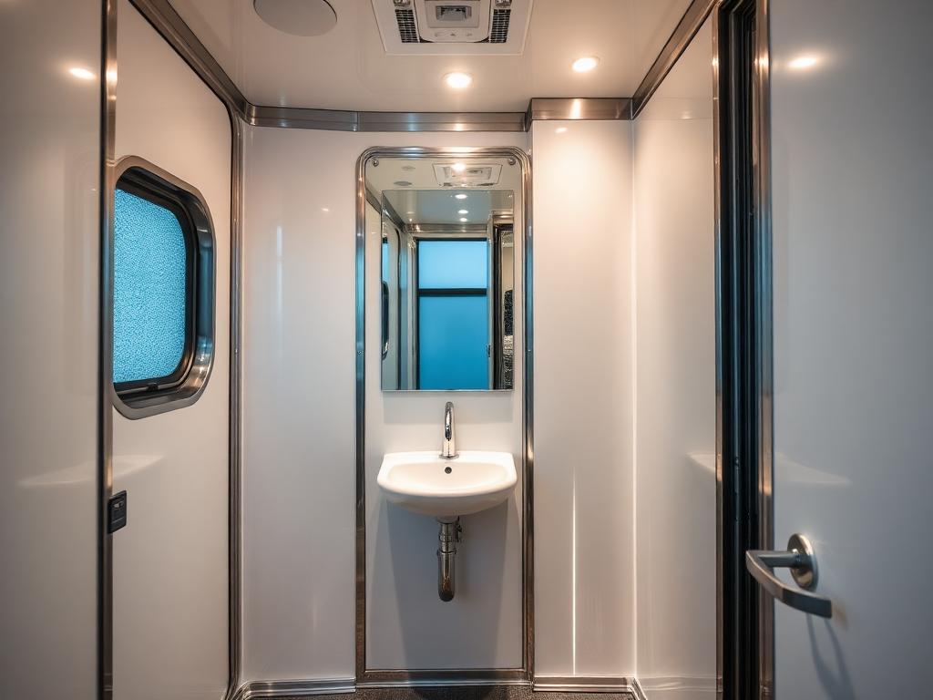 Luxury Restroom Trailers in Raymond, NH